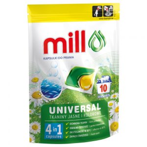 Mill kapsułki do prania Universal 10szt