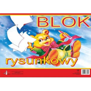 Blok rysunkowy A3 biały