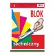 Blok techniczny A4 kolorowy 12szt