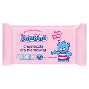 Bambino chusteczki dla niemowląt 63szt