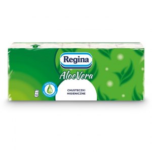Regina chusteczki higieniczne Aloe Vera 10szt