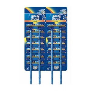 Gillette Maszynki do golenia Blue 2 Plus 24szt