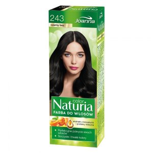Joanna Farba do włos&oacute;w Naturia 243 Czarny Bez