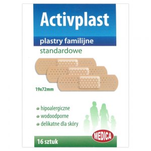 Activplast Plastry familijne Standardowe 16szt