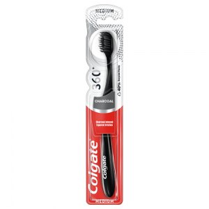Colgate szczoteczka do zębów 360 Charcoal Medium