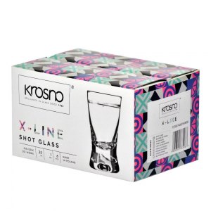 Krosno Kieliszki do w&oacute;dki 25ml 6szt