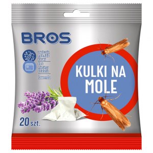 BROS kulki na mole Lawendowe 20szt