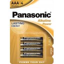 Panasonic Baterie alkaliczne LR03 AAA 1.5V 4szt