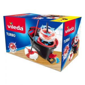 Vileda Zestaw Mop obrotowy Turbo + wiadro